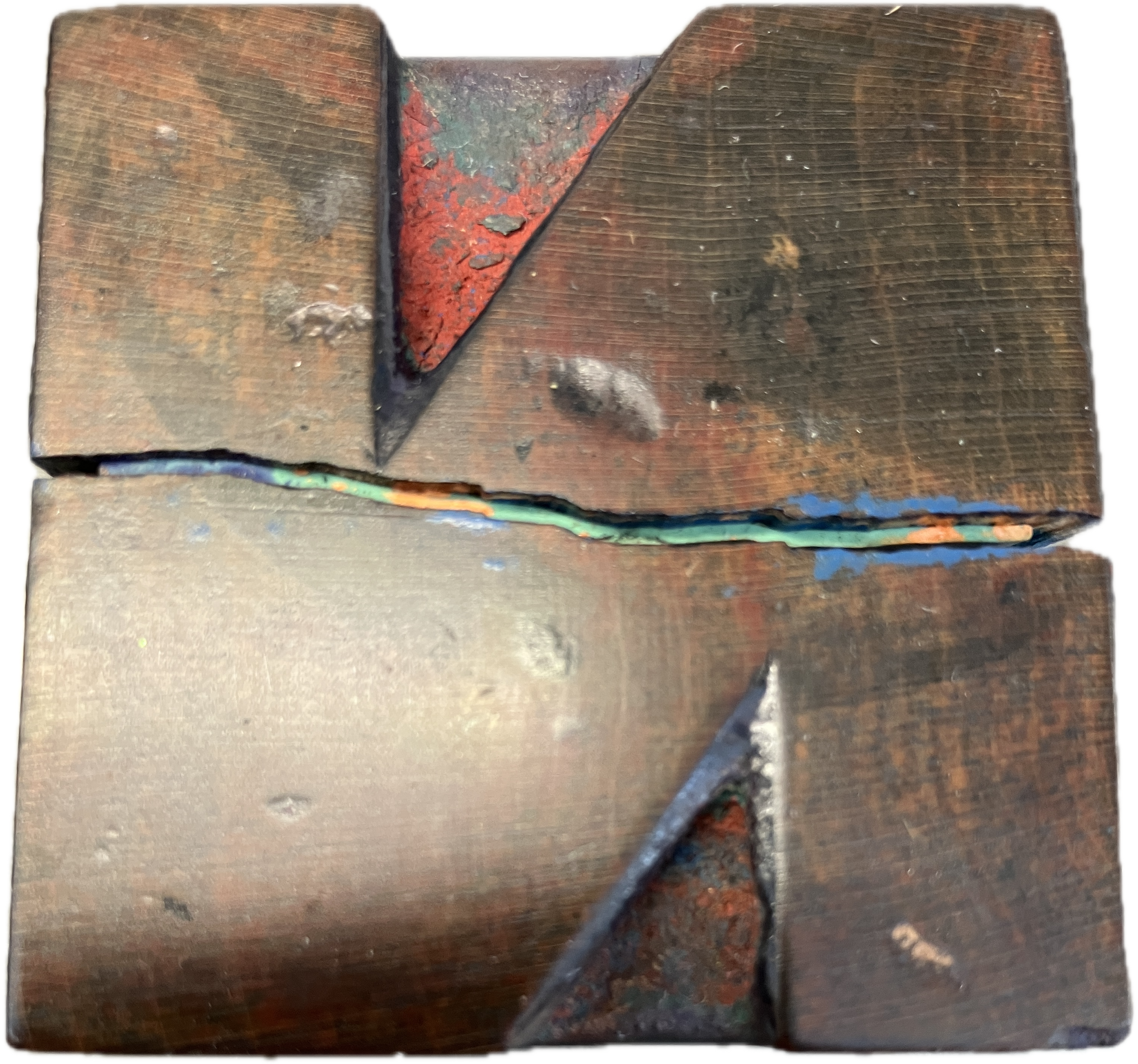 Broken wood type from penland collection