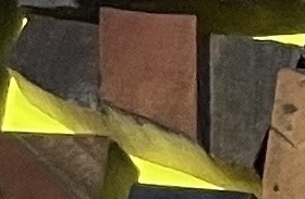 Broken wood type from penland collection