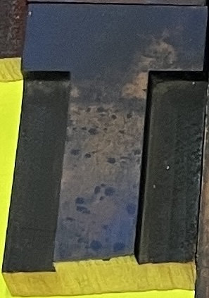 Broken wood type from penland collection