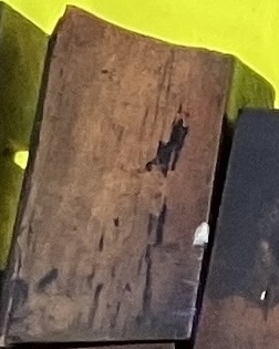 Broken wood type from penland collection