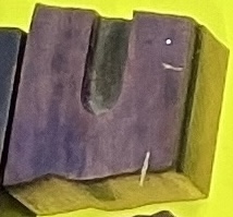 Broken wood type from penland collection