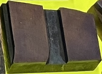 Broken wood type from penland collection