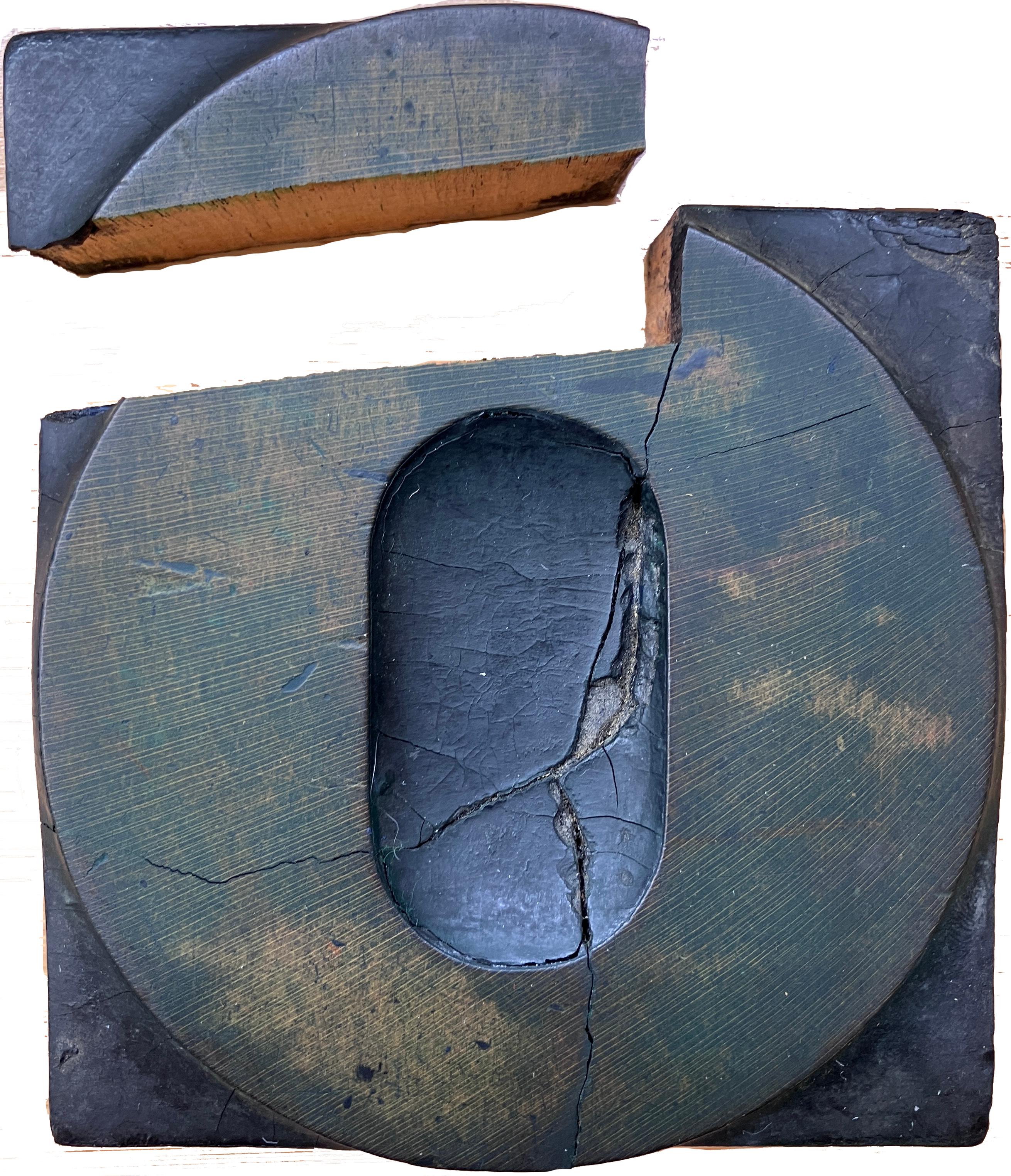 Broken wood type from visconti collection